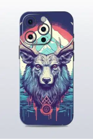 Reindeer - mobile skins and wrap - skinzo - Apple Iphone 15 Pro Max