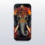 King's Elephant - mobile skins and wrap - skinzo - Apple Iphone 15 Pro Max
