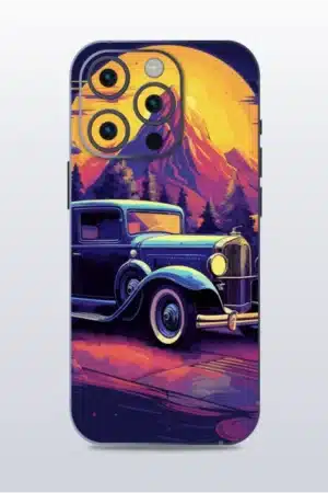Classic Cruisers - mobile skins and wrap - skinzo - Apple Iphone 15 Pro Max