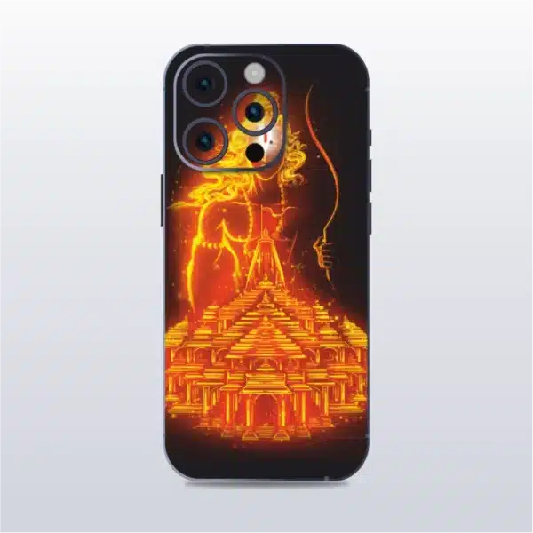 Shree Ram (श्री राम) - mobile skins and wrap - skinzo - Apple Iphone 15 Pro Max