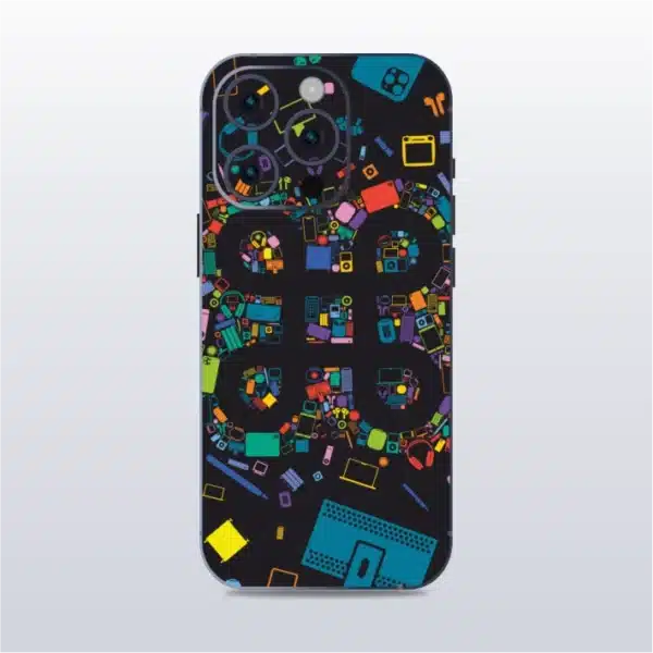 Tech 2050 - mobile skins and wrap - skinzo - Apple Iphone 15 Pro Max