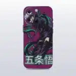 Satoru Gojo (Jujutsu Kaisen) Fan Art - mobile skins and wrap - skinzo - Apple Iphone 15 Pro Max