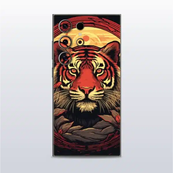Tiger King - mobile skins and wrap - skinzo - Samsung Galaxy S24 Ultra