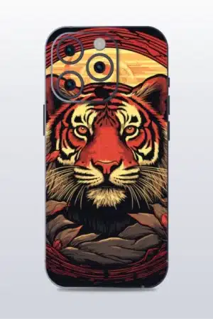 Tiger King - mobile skins and wrap - skinzo - Apple Iphone 15 Pro Max