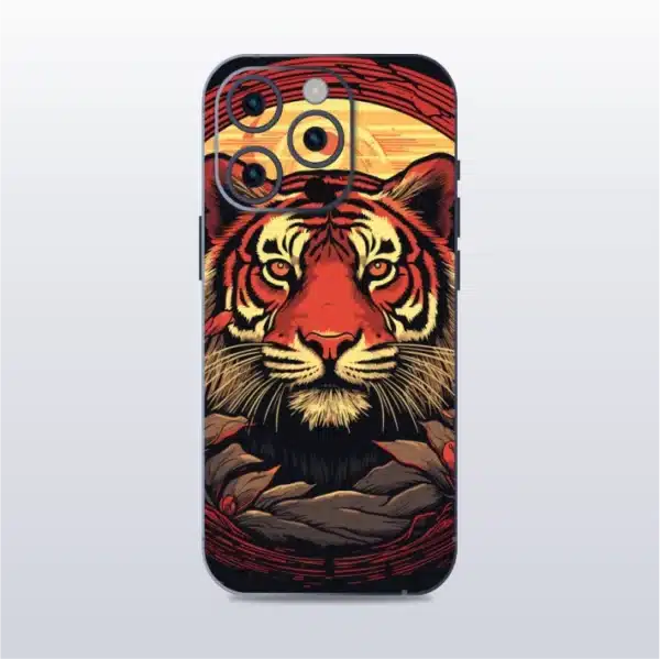 Tiger King - mobile skins and wrap - skinzo - Apple Iphone 15 Pro Max