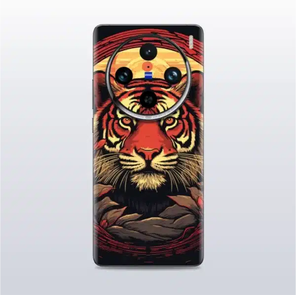 Tiger King - mobile skins and wrap - skinzo - vivo X100 Pro