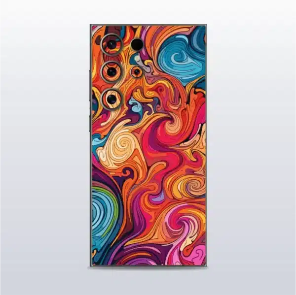Melting Colors - mobile skins and wrap - skinzo - Samsung Galaxy S24 Ultra