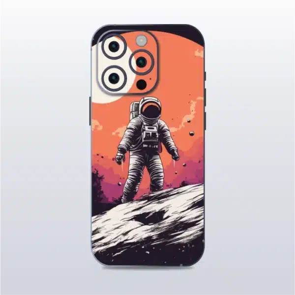 Whispers of the Cosmos - mobile skins and wrap - skinzo - Apple Iphone 15 Pro Max