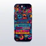Canvas of Chaos - mobile skins and wrap - skinzo - Apple Iphone 15 Pro Max