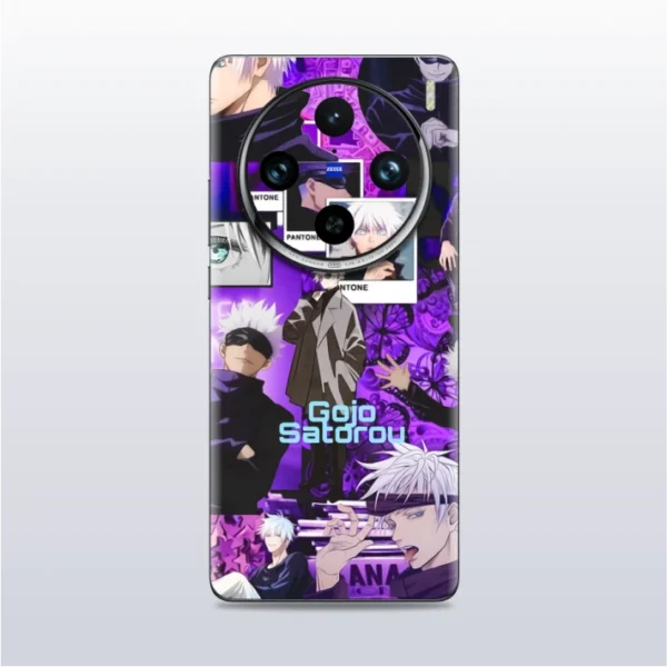 Satoru Gojo - Hollow Purple (Jujutsu Kaisen) Fan Art - mobile skins and wrap - skinzo - vivo X100 Pro