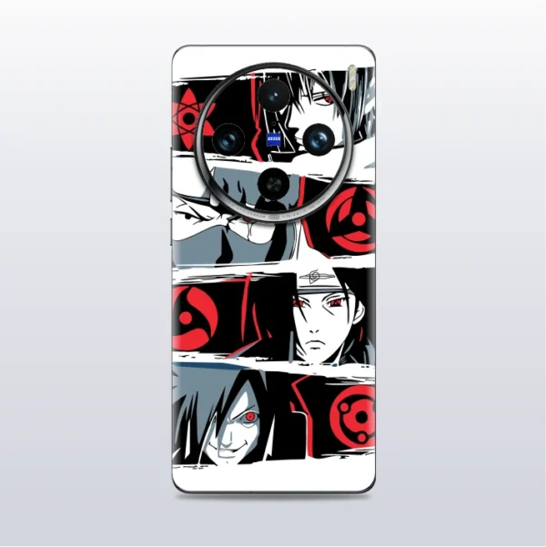 Sharingan Eyes - Uchiha Clan (Naruto) - mobile skins and wrap - skinzo - vivo X100 Pro