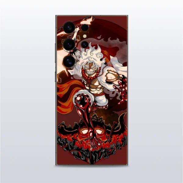 Luffy Gear 5 Mode - mobile skins and wrap - skinzo - Samsung Galaxy S24 Ultra