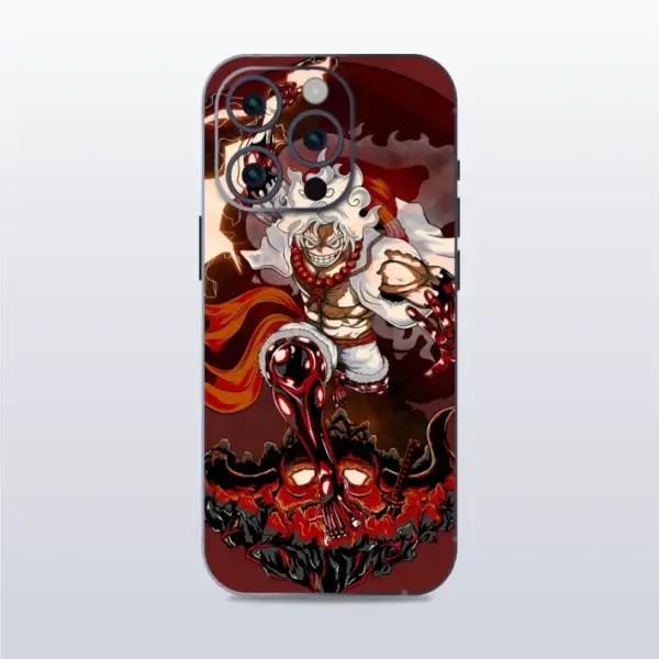 Luffy Gear 5 Mode - mobile skins and wrap - skinzo - Apple Iphone 15 Pro Max