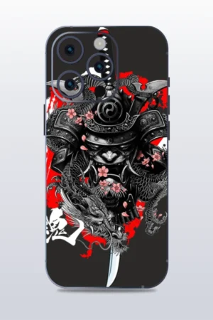 Samurai - mobile skins and wrap - skinzo - Apple Iphone 15 Pro Max
