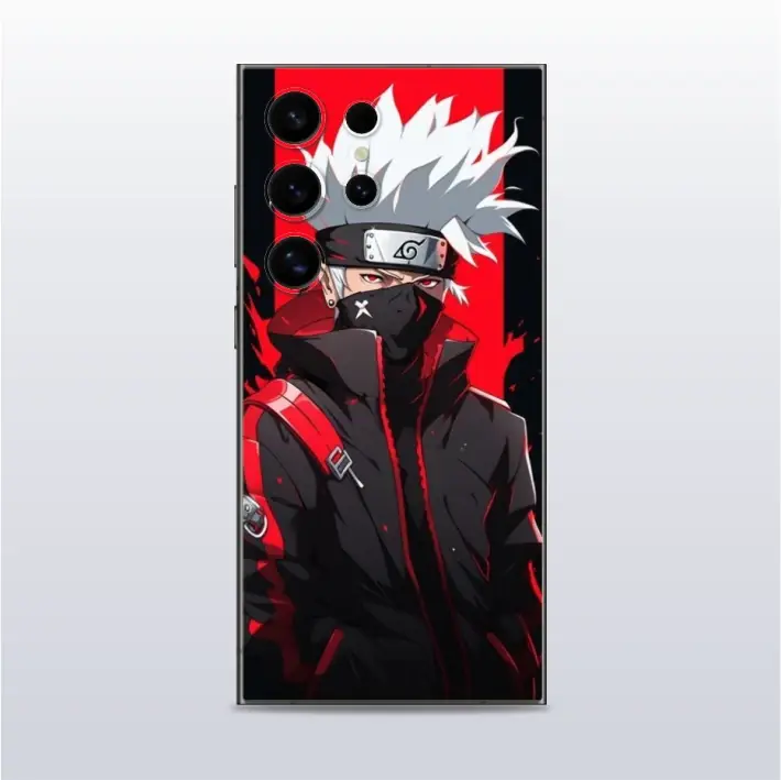 Kakashi Hatake - Naruto - mobile skins and wrap - skinzo - Samsung Galaxy S24 Ultra