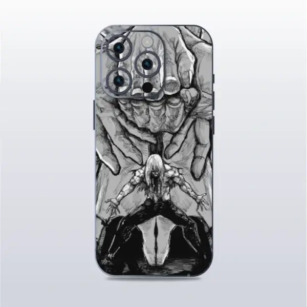 Mahito - Jujutsu Kaisen - mobile skins and wrap - skinzo - Apple Iphone 15 Pro Max