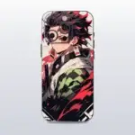 Tanjiro Kamado (Demon Slayer) - mobile skins and wrap - skinzo - Apple Iphone 15 Pro Max