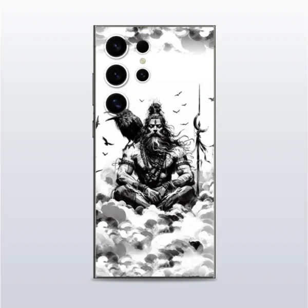 Bhagwan Parshuram - mobile skins and wrap - skinzo - Samsung Galaxy S24 Ultra