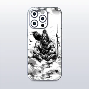 Bhagwan Parshuram - mobile skins and wrap - skinzo - Apple Iphone 15 Pro Max