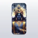 Bhagwan Vishnu - mobile skins and wrap - skinzo - Apple Iphone 15 Pro Max