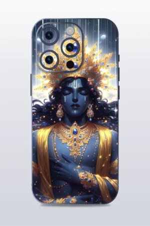 Bhagwan Vishnu - mobile skins and wrap - skinzo - Apple Iphone 15 Pro Max