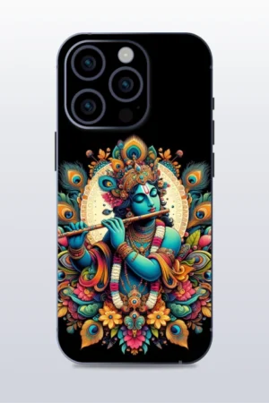Hare Krishna - mobile skins and wrap - skinzo - Apple Iphone 15 Pro Max