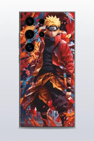 Naruto Uzumaki - mobile skins and wrap - skinzo - Samsung Galaxy S24 Ultra