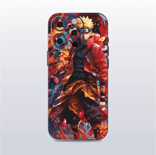 Naruto Uzumaki - mobile skins and wrap - skinzo - Apple Iphone 15 Pro Max