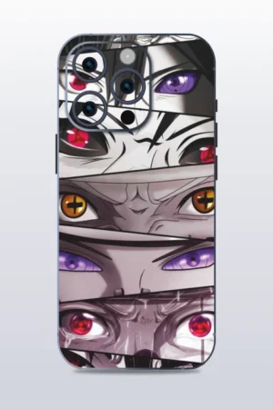 Eye Yuphoria (Naruto) - mobile skins and wrap - skinzo - Apple Iphone 15 Pro Max