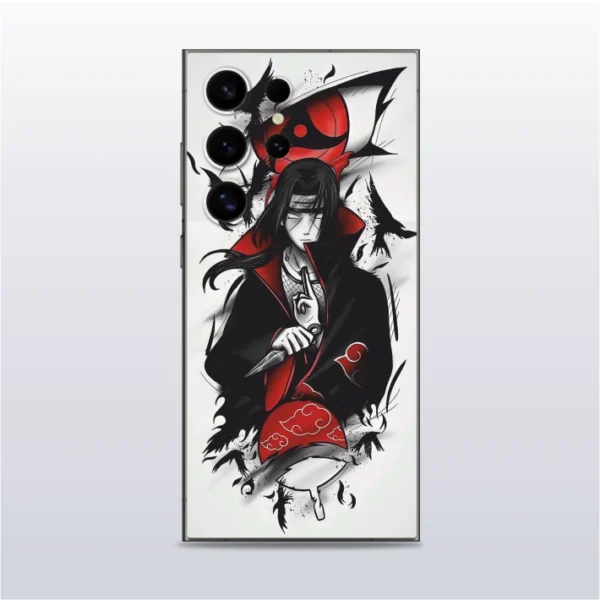 Itachi Uchiha (Naruto) - mobile skins and wrap - skinzo - Samsung Galaxy S24 Ultra