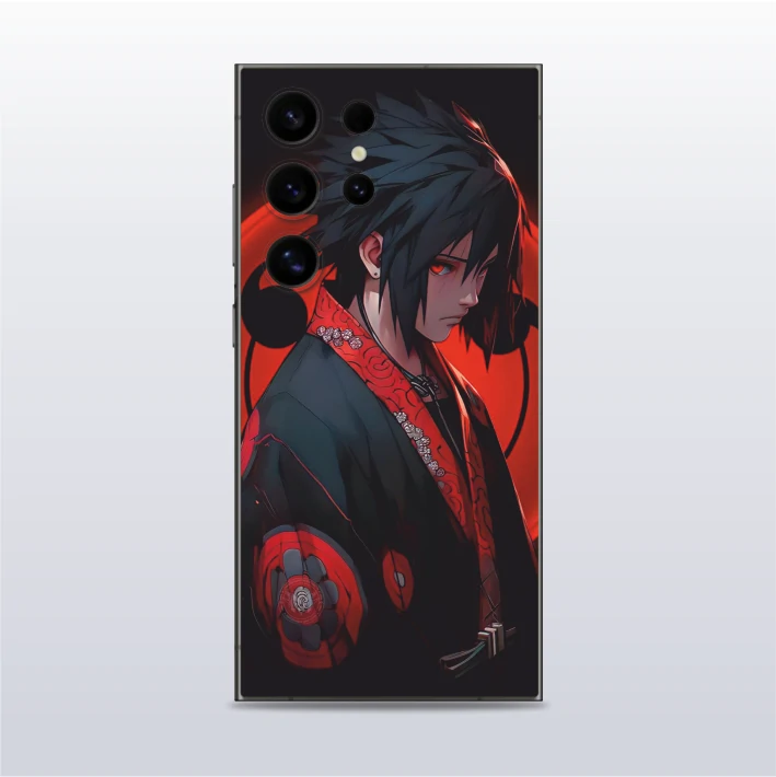 Sasuke Uchiha (Naruto) - mobile skins and wrap - skinzo - Samsung Galaxy S24 Ultra