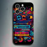 Canvas of Chaos - mobile skins and wrap - skinzo - Apple Iphone 15 Pro Max