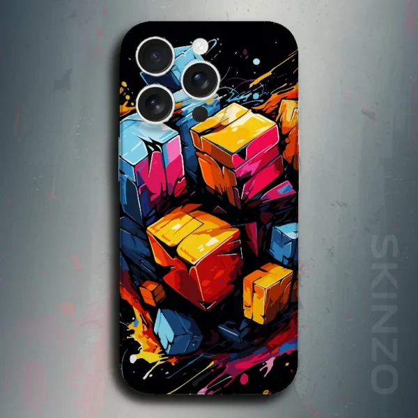 Abstract Allegory - mobile skins and wrap - skinzo - Apple Iphone 15 Pro Max