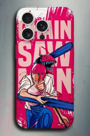 Chainsaw Man - mobile skins and wrap - skinzo - Apple Iphone 15 Pro Max