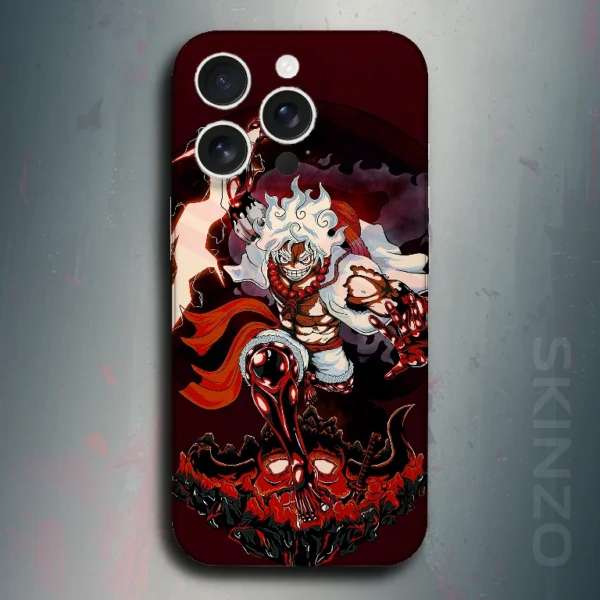 Luffy Gear 5 Mode - mobile skins and wrap - skinzo - Apple Iphone 15 Pro Max