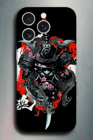 Samurai - mobile skins and wrap - skinzo - Apple Iphone 15 Pro Max