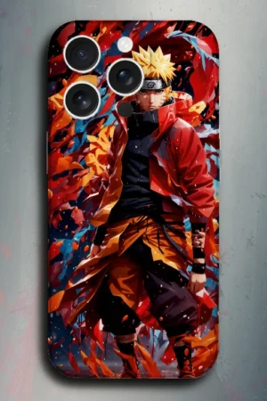 Naruto Uzumaki - mobile skins and wrap - skinzo - Apple Iphone 15 Pro Max