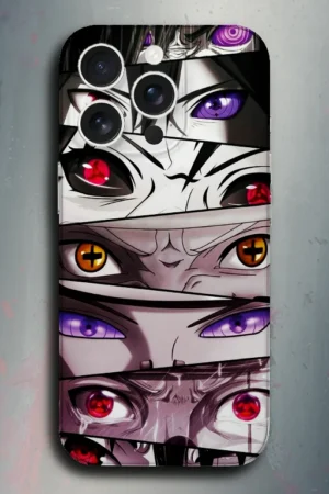 Eye Yuphoria (Naruto) - mobile skins and wrap - skinzo - Apple Iphone 15 Pro Max