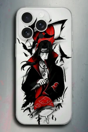 Itachi Uchiha (Naruto) - mobile skins and wrap - skinzo - Apple Iphone 15 Pro Max