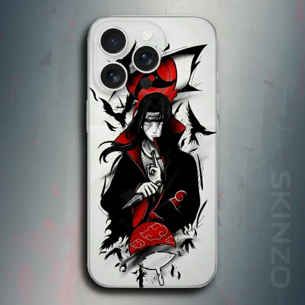 Itachi Uchiha (Naruto) - mobile skins and wrap - skinzo - Apple Iphone 15 Pro Max