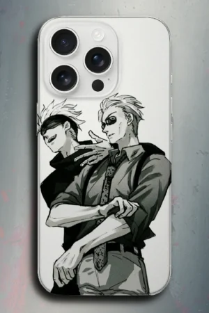 Gojo x Nanami - mobile skins and wrap - skinzo - Apple Iphone 15 Pro Max