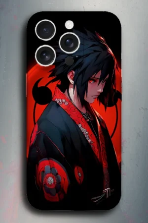 Sasuke Uchiha (Naruto) - mobile skins and wrap - skinzo - Apple Iphone 15 Pro Max