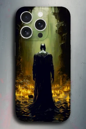 Batman (Dark Knight) - mobile skins and wrap - skinzo - Apple Iphone 15 Pro Max