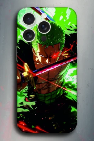 Roronoa Zoro (One Piece) - mobile skins and wrap - skinzo - Apple Iphone 15 Pro Max